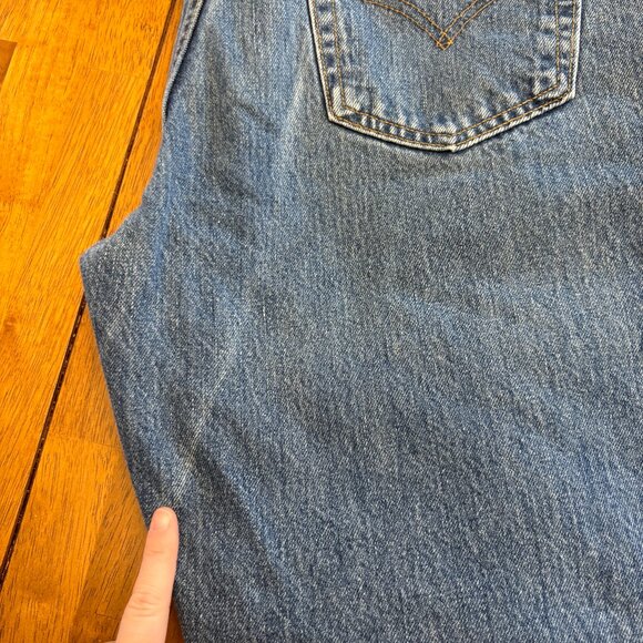 Vintage Levi’s 535 Euro Fit Wide Leg size 32x32 Streetwear Baggy 90s Hip-Hop y2k - Picture 6 of 15